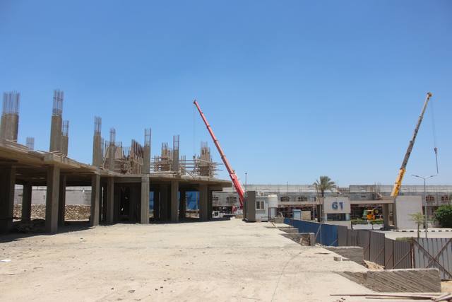 AJEI Mall construction progress