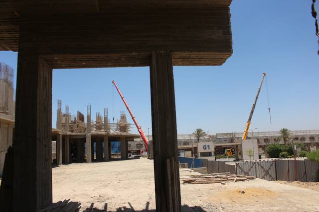 AJEI Mall construction progress
