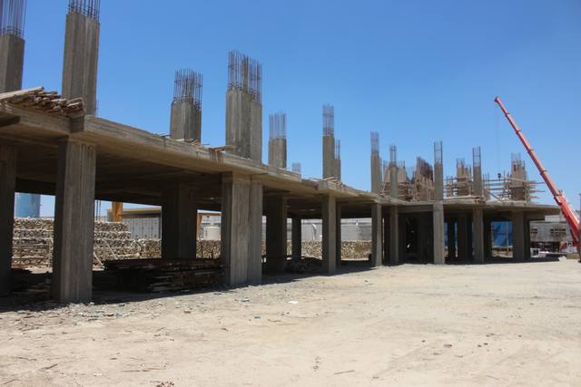 AJEI Mall construction progress