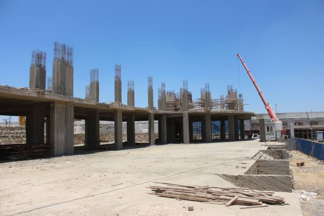 AJEI Mall construction progress