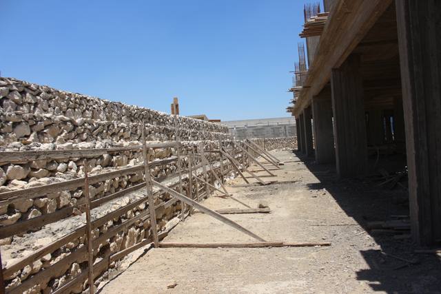 AJEI Mall construction progress