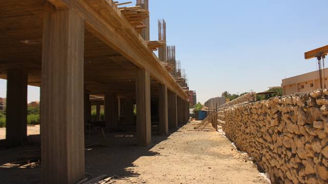 AJEI Mall construction progress