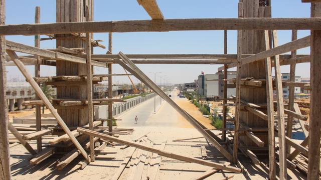 AJEI Mall construction progress