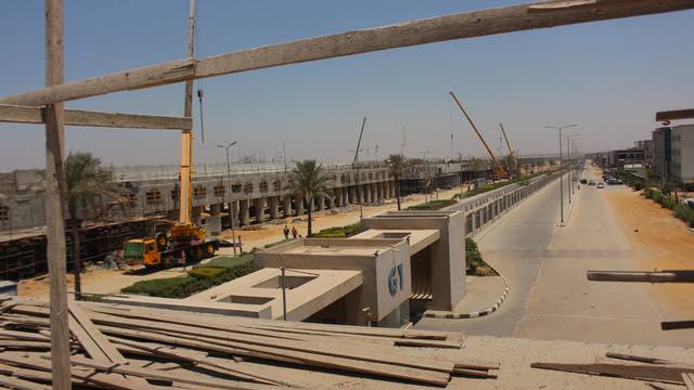 AJEI Mall construction progress