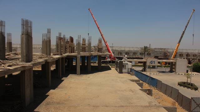 AJEI Mall construction progress