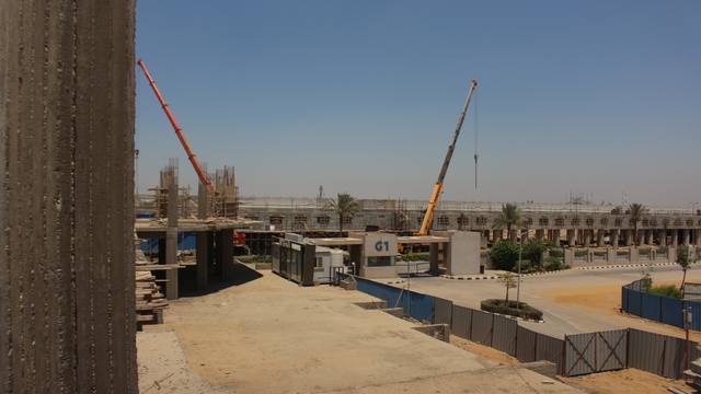 AJEI Mall construction progress
