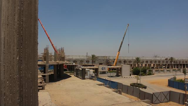 AJEI Mall construction progress