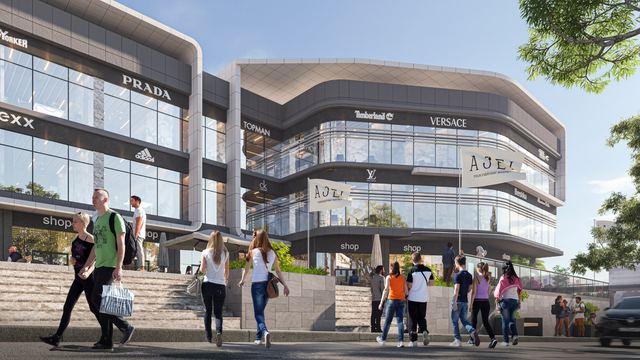 AJEI Mall — First Floor render